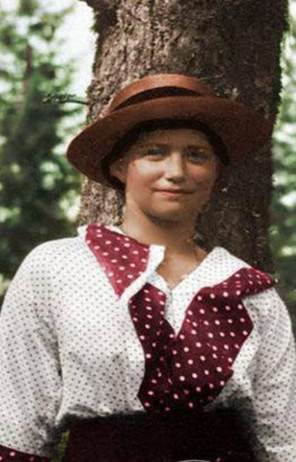 María fue considerada la más hermosa y coqueta de sus hermanas.