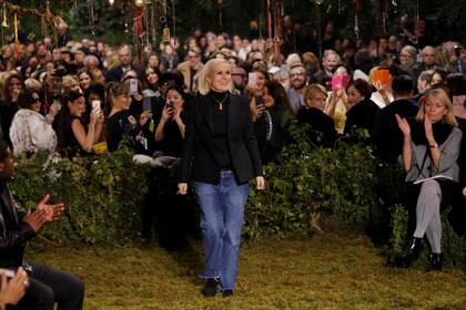 María Grazia Chiuri, diseñadora de Dior, primavera verano 2017