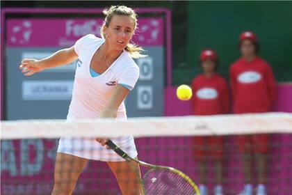 María Irigoyen, la tenista argentina que disputa dobles en el Abierto de Australia