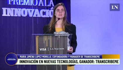 María Jimena López Morillo, cofundadora y manager de TranscribeMe