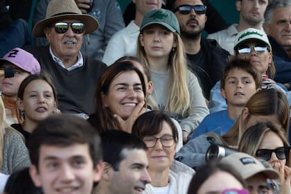 María José Vercellino, incondicional a su marido, "Pelón" Stirling