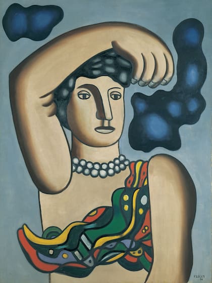 María la acróbata (1936), de Fernand Léger, una de las obras donadas al MNBA