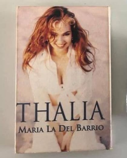 María la del barrio también tuvo su álbum y fue todo un éxito (Foto: Instagram/@thalia)