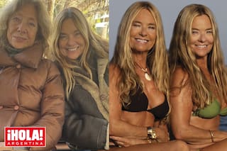 Celebraron su cumpleaños entre el verano español y el invierno argentino