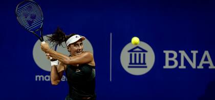 María Lourdes Carlé, finalista en 2023, en acción en el Argentino