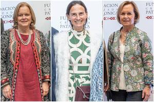 María Luisa Larivière, Magdalena Demaría y Marina Larivière