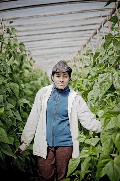 María Luz Romero, quintera de La Plata.