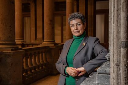 María Marroquín, Tesorera de la Red Nacional de Jornaleros.