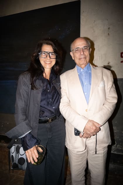María Marta Pichel junto a Jacques Bedel