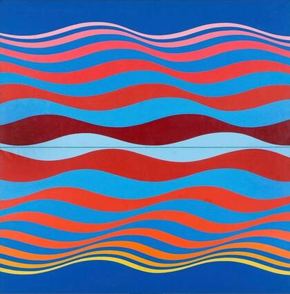 La pintura "Interdimensión", de María Martorell