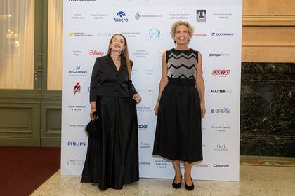 María Pumar, de Leader Music, y Paula Di Tella