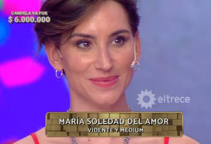 María Soledad Del Amor, participante de Los 8 escalones de los 3 millones (Foto: Captura eltrece)