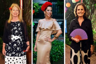 Todos los invitados a la fiesta flamenca en el Palacio Noel