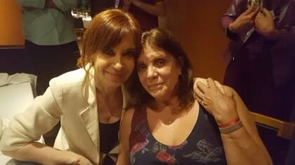 María Teresa García junto a Cristina Kirchner