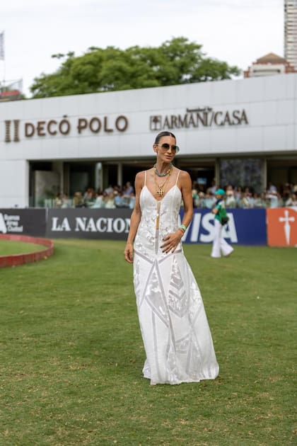 María Vázquez, la "primera dama" del polo, y su look en el Abierto es de lo más esperado cada año