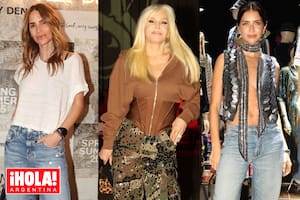 María Vázquez, Susana Giménez y Zaira Nara