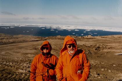 María y Juan Carlos, ya juntos.