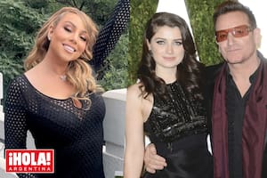 Mariah Carey y Eve Hewson, la hija del líder de U2, viven momentos de plenitud y felicidad.