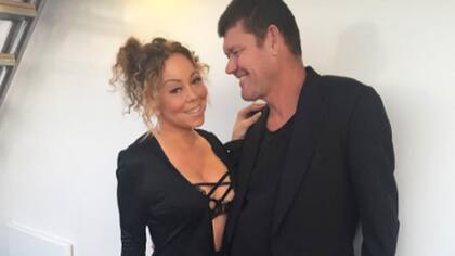Mariah Carey y James Packer, unos meses atrás