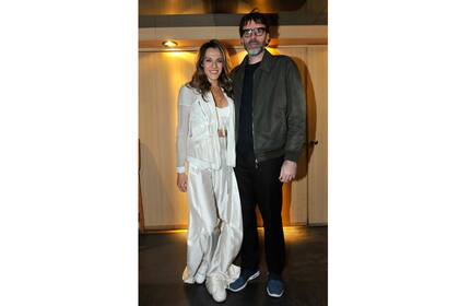 Mariana Genesio Peña y su esposo Nicolás Giacobone