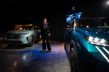 Mariana Arias fue la conductora del evento para la prensa por la tarde.