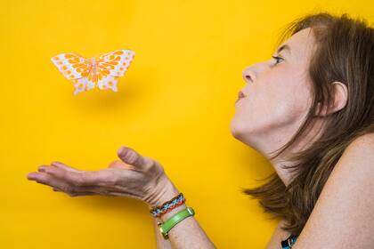 Mariana Baggio, con sus barcos y mariposas