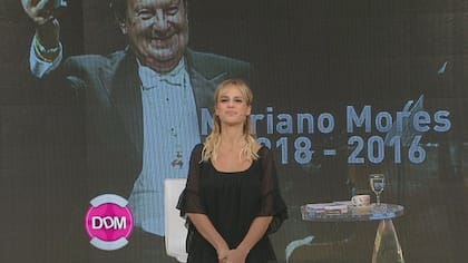 Mariana Fabbiani, muy conmovida por la muerte de su abuelo, Mariano Mores