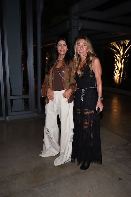 Mariana Muzlera, la madre de Tini Stoessel, y Marcela Patane