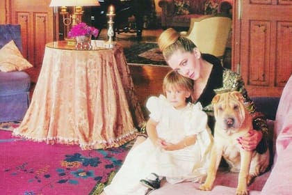 Mariana Nannis había compartido una foto retro de Charlotte Caniggia un tiempo atrás