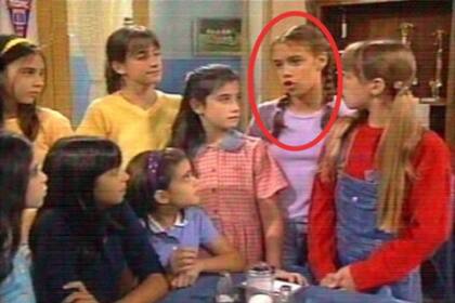 Mariana Rubio interpretó a Roxana en Cebollitas. (Foto: Captura)