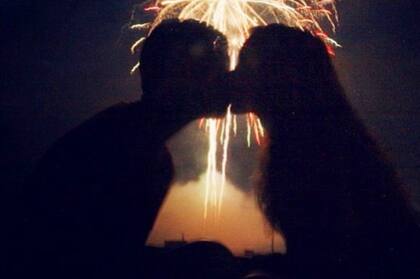 Mariana y Nicolás se "escaparon" para pasar el Año Nuevo juntos.