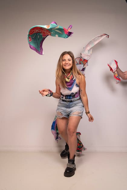 Marianela en una imagen promocional de su marca, Era Carlota.