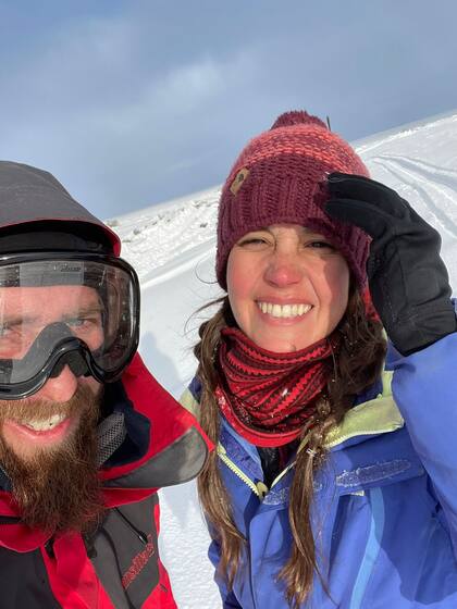 Mariángeles Del Río y Simón Avendaño