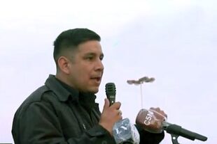 Mariano Alderete, uno de los pocos agentes en actividad que se transformó en vocero de sus compañeros