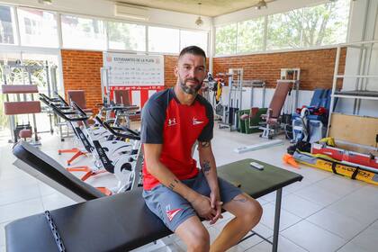 En el gimnasio en City Bell, un espacio de reflexión para Andújar