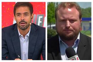 La chicana de Closs al columnista de Boca por el golazo de Fabra