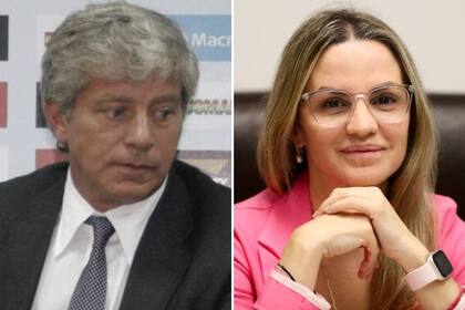 Mariano Cúneo Libarona y Carolina Píparo