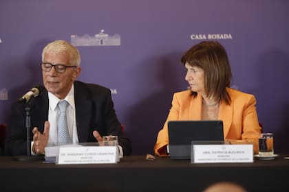 Mariano Cúneo Libarona y Patricia Bullrich