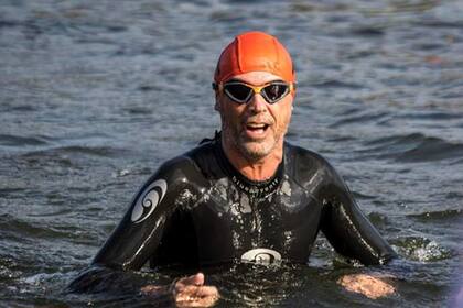 Mariano encontró en el deporte un refugio para mitigar el dolor