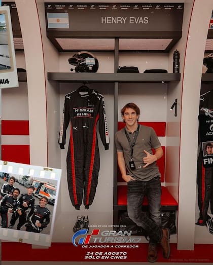 Mariano González integró el elenco de la película Gran Turismo, protagonizada por David Harbour, Orlando Bloom y Geri Halliwell