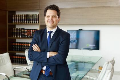 Mariano Grassi, de la firma argentina que se presentó por Vicentin