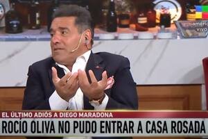 "Dalma llevaba la voz cantante", Iúdica contó detalles del velorio de Maradona