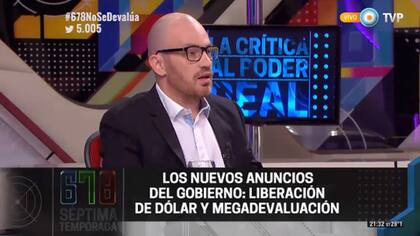 Mariano Kestelboim, economista y profesor de la UBA
