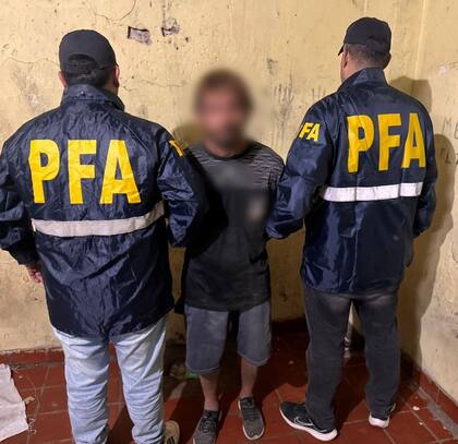 Mariano Macena fue detenido por la Policía Federal Argentina