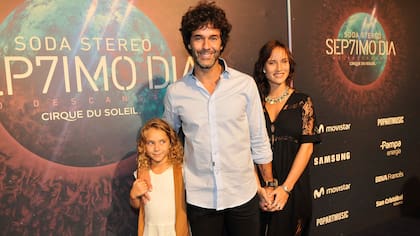 Mariano Martínez, en la alfombra roja del estreno del Cirque du Soleil