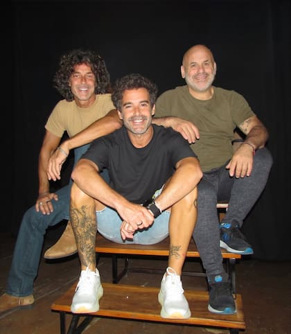 Mariano Martínez protagoniza Ni media palabra junto a Nicolás Cabre y el Bicho Gómez (Foto: Instagram/@marianom78)