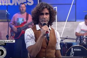 Mariano Martínez debutó como cantante y pidió disculpas: “Mi performance fue muy mala”