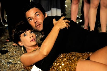 Mariano Martinez y Griselda Siciliana en una escena de Los únicos