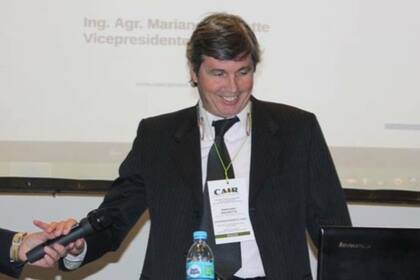 Mariano Maurette, responsable de la sección Campos de Alzaga Unzué