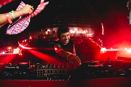 Mariano Mellino, el DJ que le dio ritmo y alegría al último día del evento.